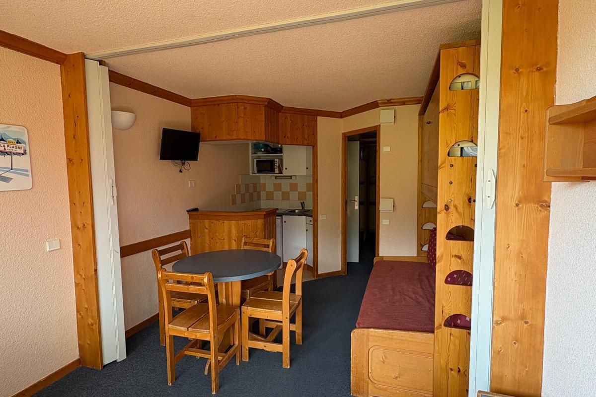 Studio divisible · Au pied des pistes · Balcon vue sur pistes - Le paquebot des neiges