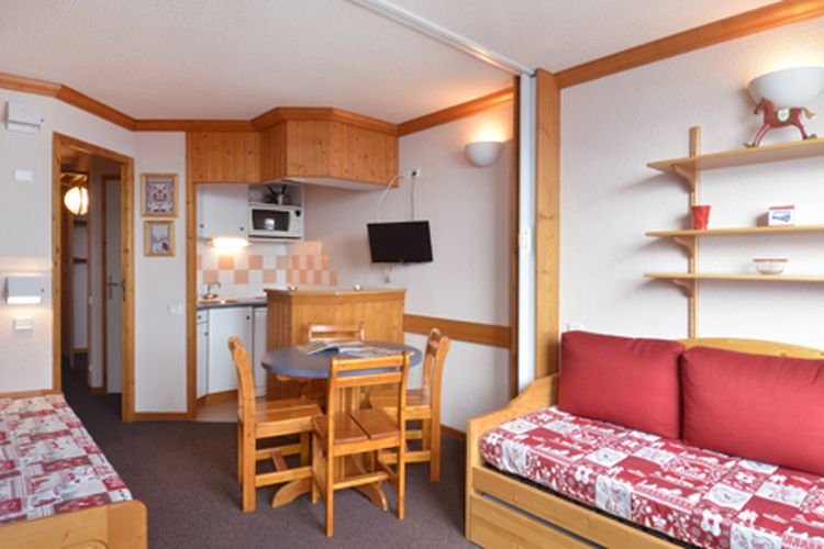 Studio agréable · Pied des pistes · Balcon - Le paquebot des neiges