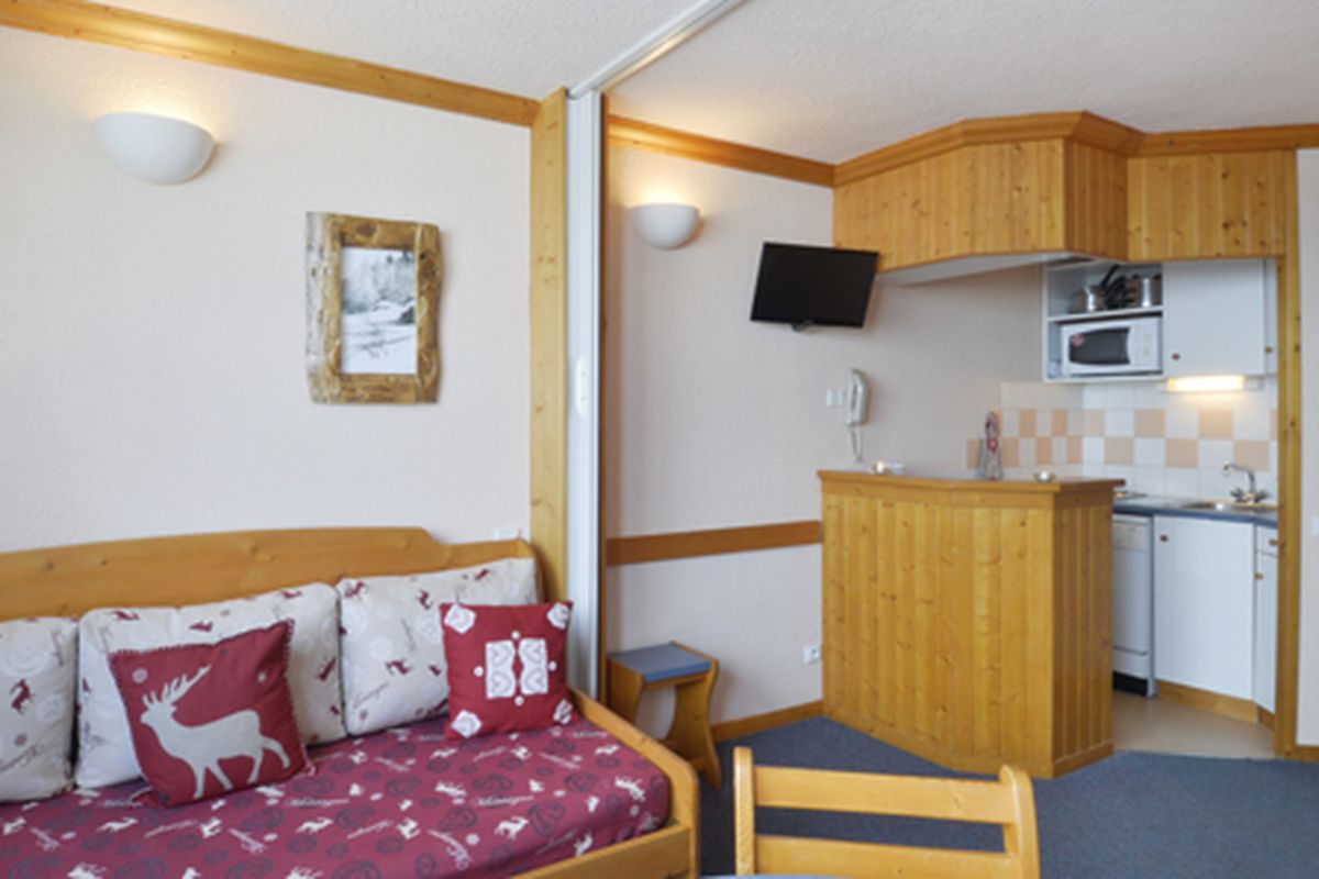 Studio divisible fonctionnel · Accès direct aux pistes · Vue Mont Blanc - Le paquebot des neiges