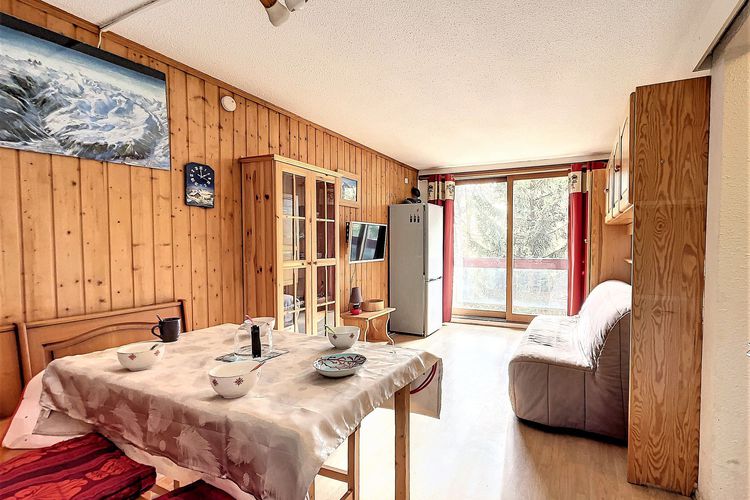 STUDIO CABINE 4/5 PERSONNES VUE PISTES