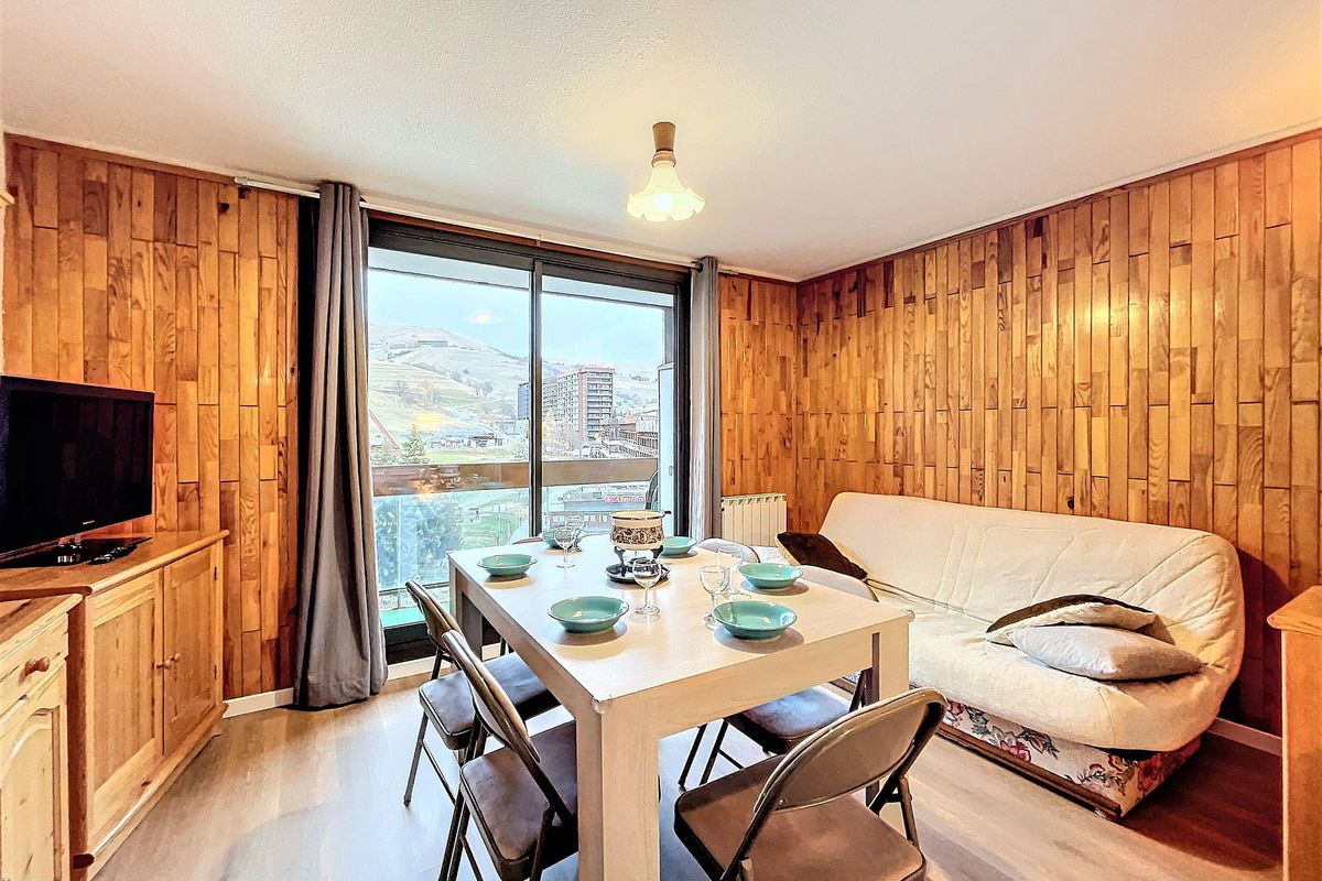 Appartement confortable · Skis aux pieds · Balcon vue front de neige - Residence zodiaque