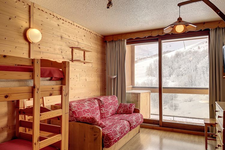 STUDIO 4 PERSONNES VUE PISTES