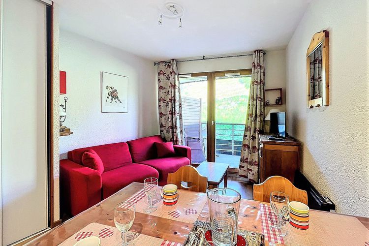 APPARTEMENT 2 PIECES 4 PERSONNES VUE PISTES