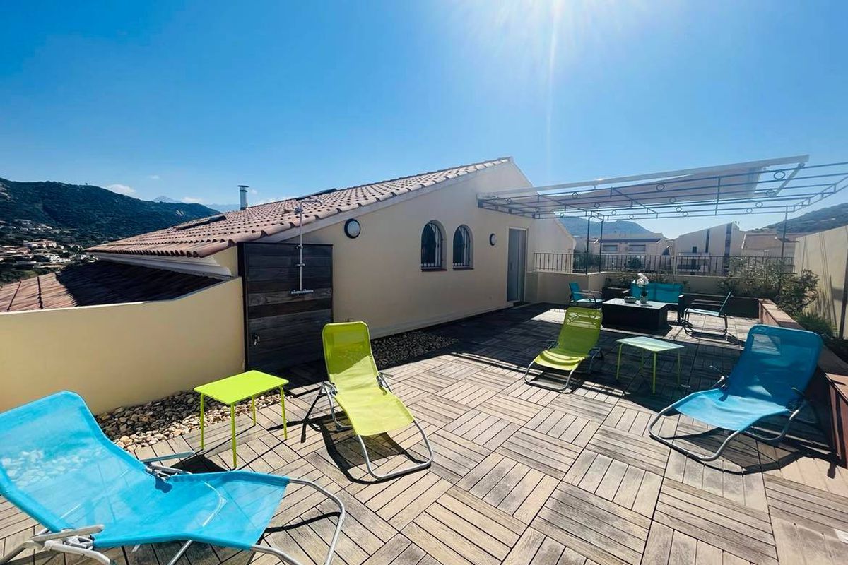 Appartement 4 pièces 6 couchages L'ILE ROUSSE - Le clos des oliviers