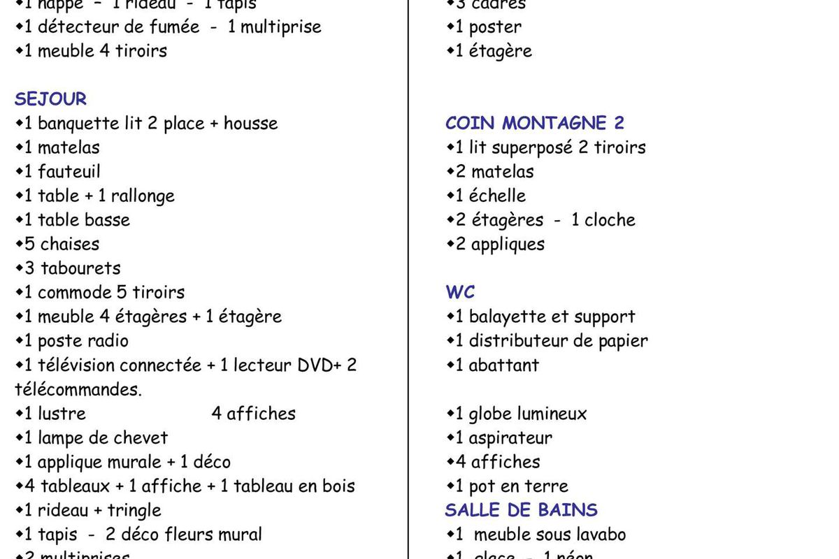 Studio 6 personnes 1650 - Le pouzenc