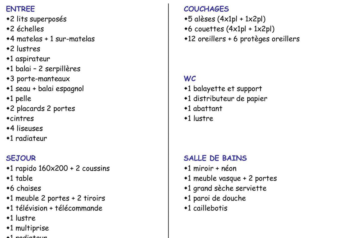Studio 6 personnes 1650 - Le cairn