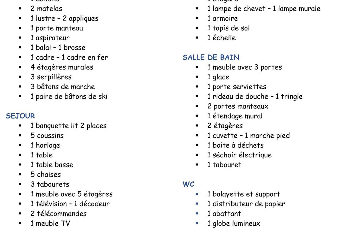 Grand studio 6 personnes - L'oustal