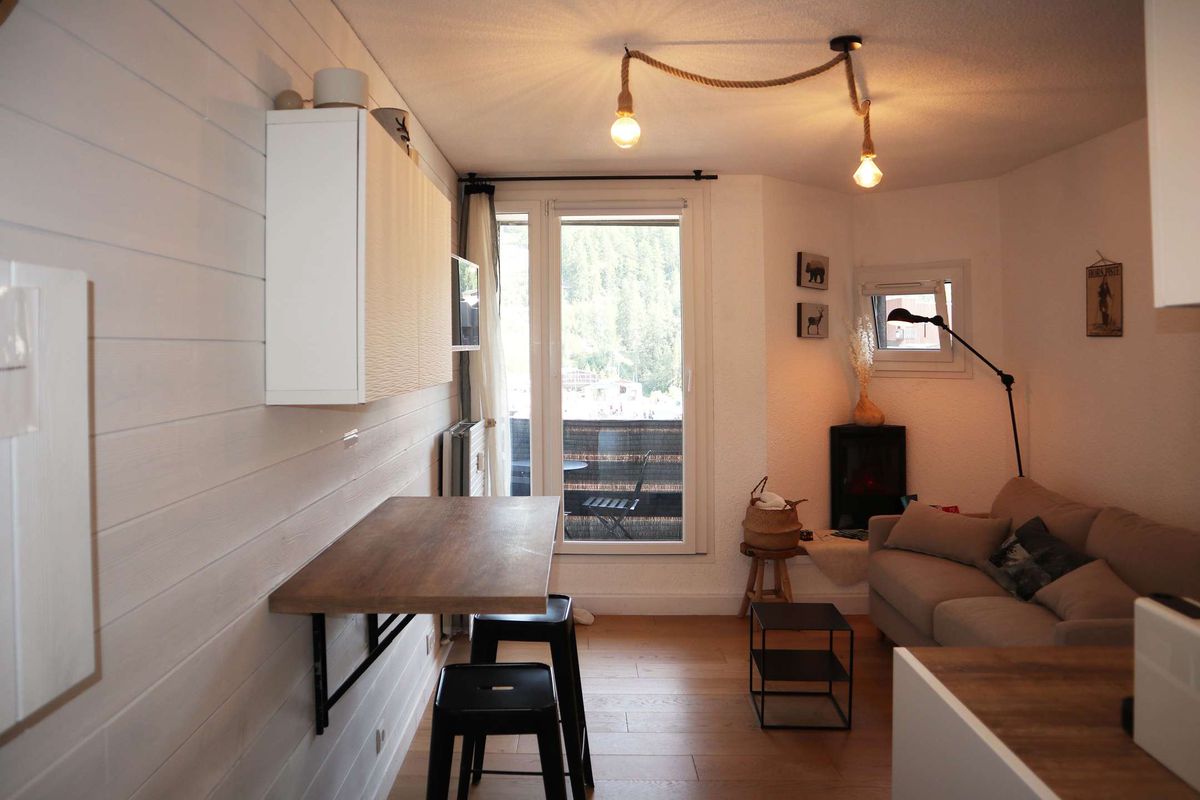 Studio 2 personnes superbe vue pistes - Le boussolenc