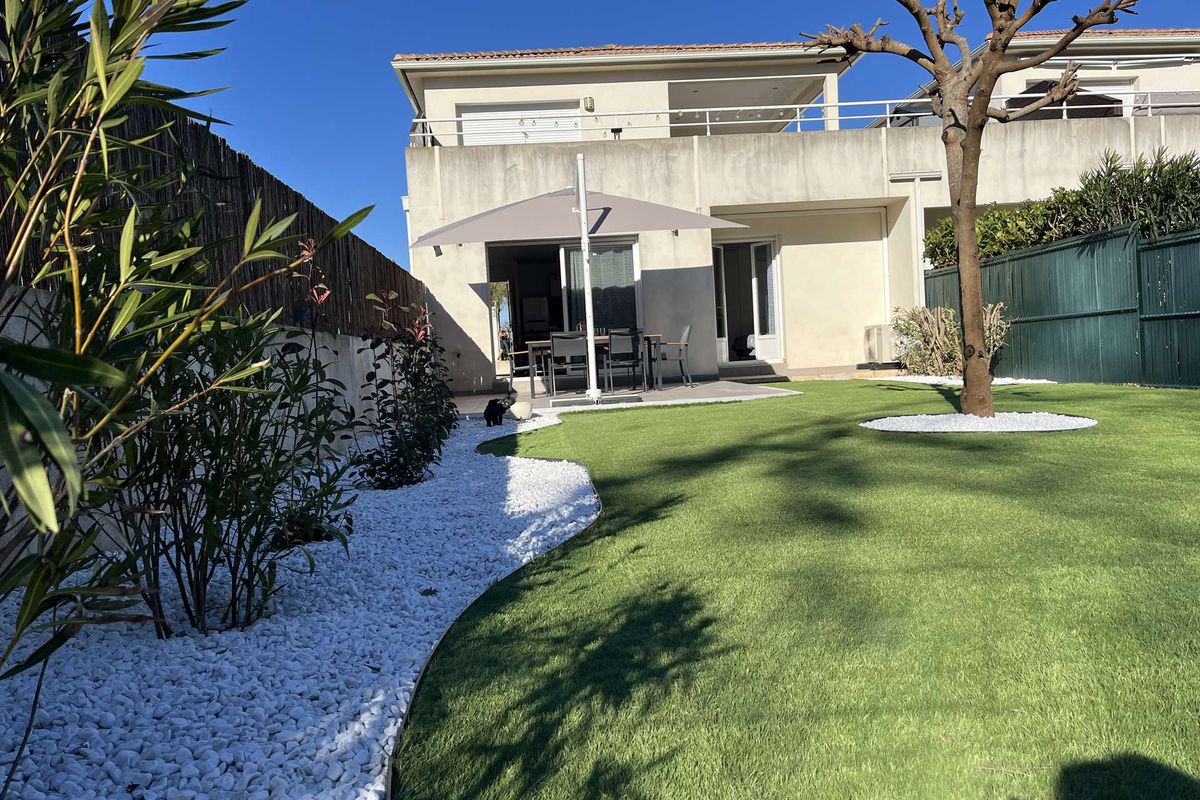 Appartement jardin à deux pas de la mer Classé 3* - Les jardins de la  mer