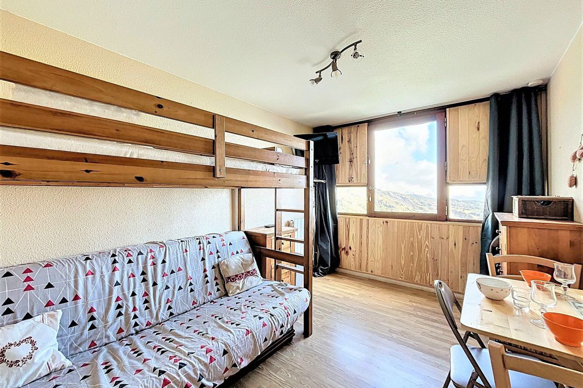 Joli Studio · Ski aux pieds · Vue montagne  - Residence vostok