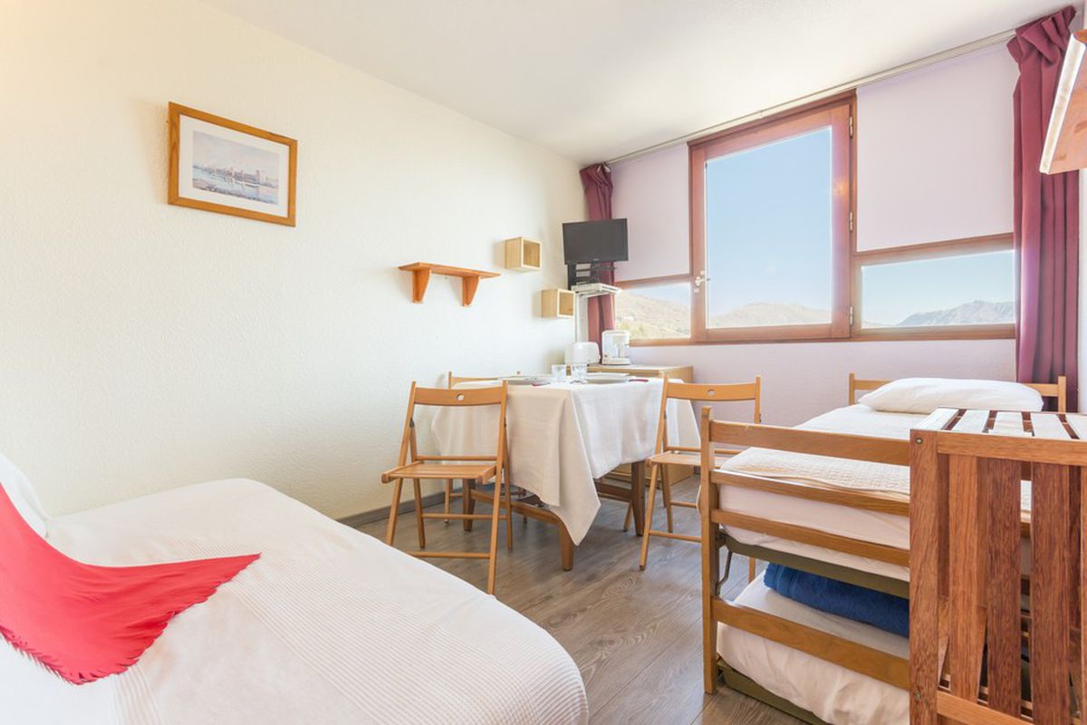 Studio fonctionnel · Accès direct aux pistes · Vue montagne  - Residence vostok