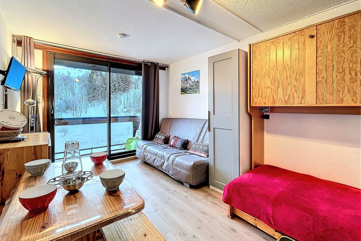 Studio lumineux · Au pied des pistes · Balcon · WIFI gratuit - Residence soyouz