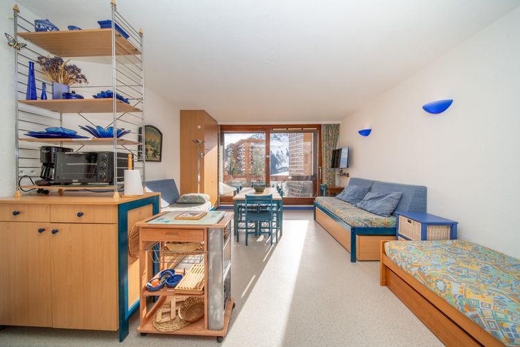 Studio Alcôve lumineux · au pied des pistes · centre station - Residence galaxie