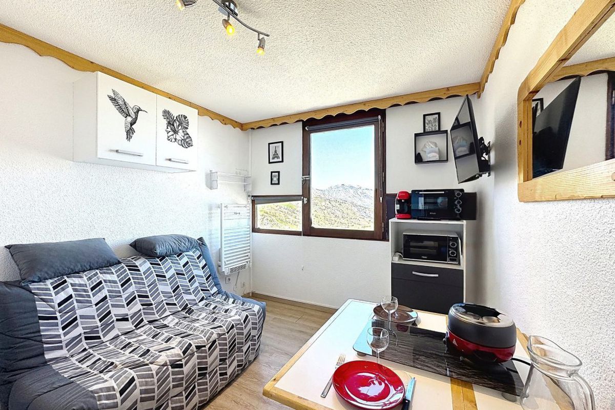 Studio fonctionnel · Ski aux pieds · Accès piscine - Residence vostok