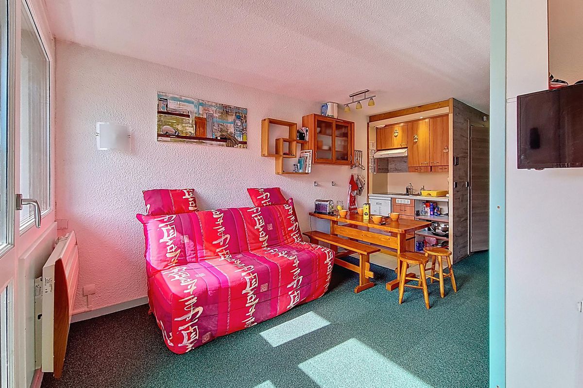 Appartement agréable et lumineux. Proche des pistes. Balcon sud. - Résidence les lauzières