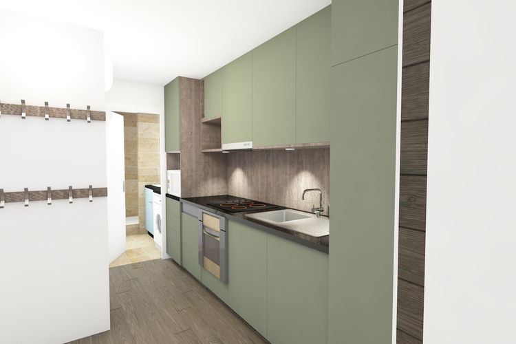 Appartement spacieux. Balcon. Proche des pistes