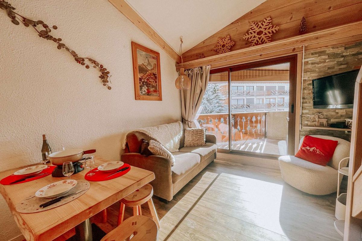 Appartement studio mezzanine pour 6 personnes 38m ² - L'Alpe d'Huez - Bel alpe