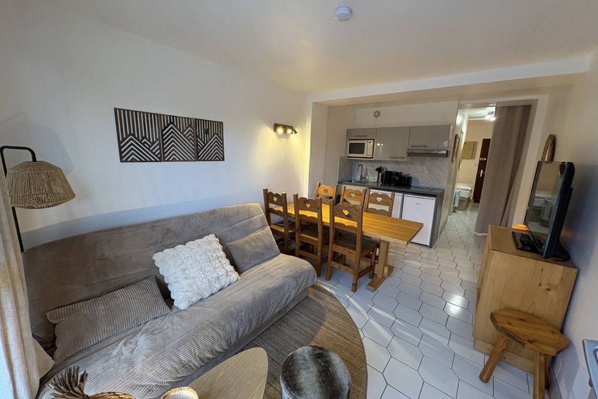 Studio pour 4/5 personnes de 29m² - L'Alpe d'Huez - Menandiere