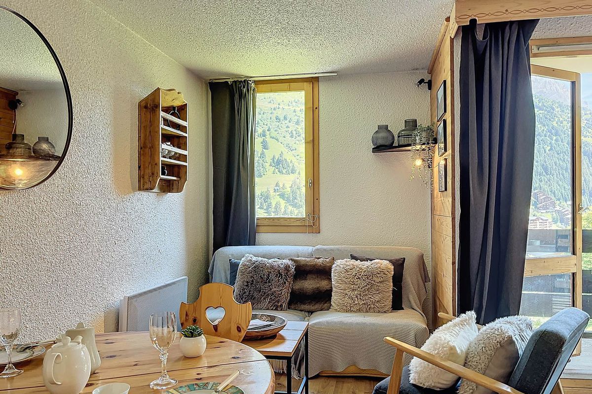 Joli Studio · Rénové à neuf · Ski aux pieds · Balcon - Méribel-mottaret