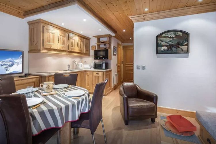 Appartement STUDIO CABINE 4 personnes MERIBEL - Le tremplin