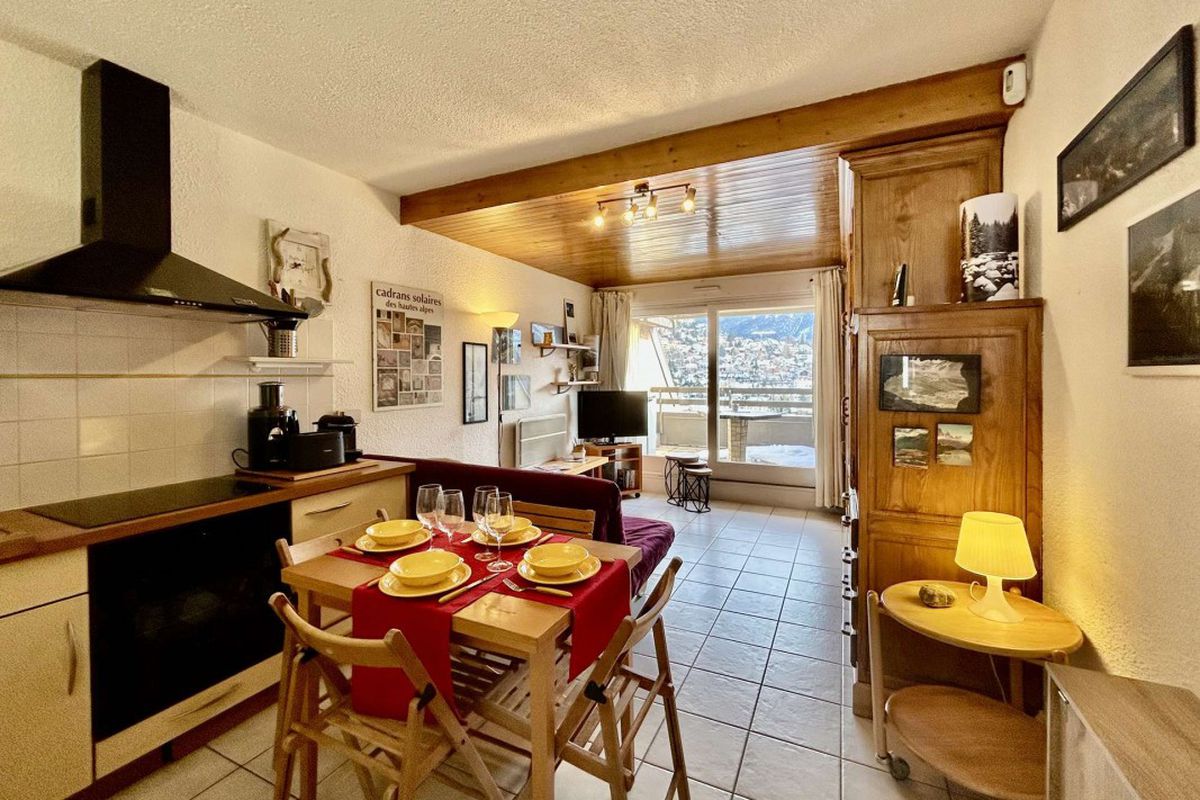 Studio cabine jusqu'à 4 couchages Briançon - Balcons de briancon b