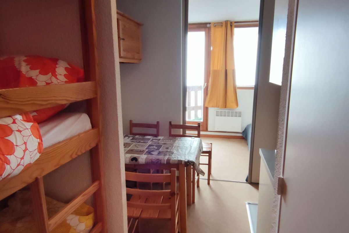 2 PIECES AVEC BALCON A COTE PISTE DE SKI - Saint clair ii 55