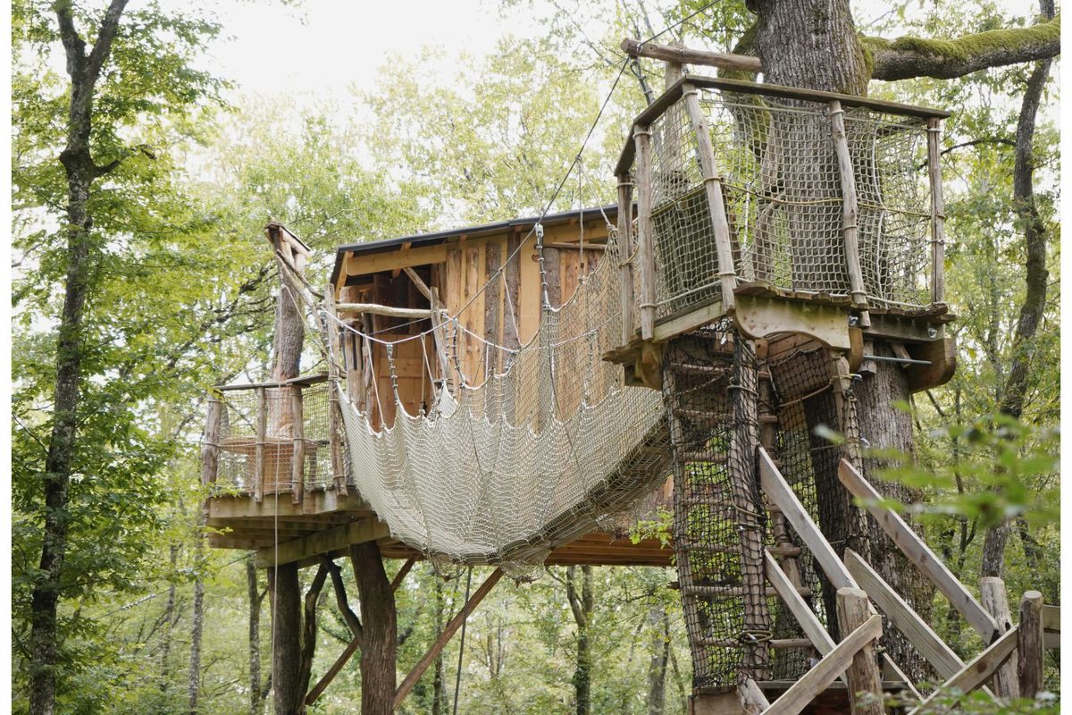 Camping Cabanes du bois clair 