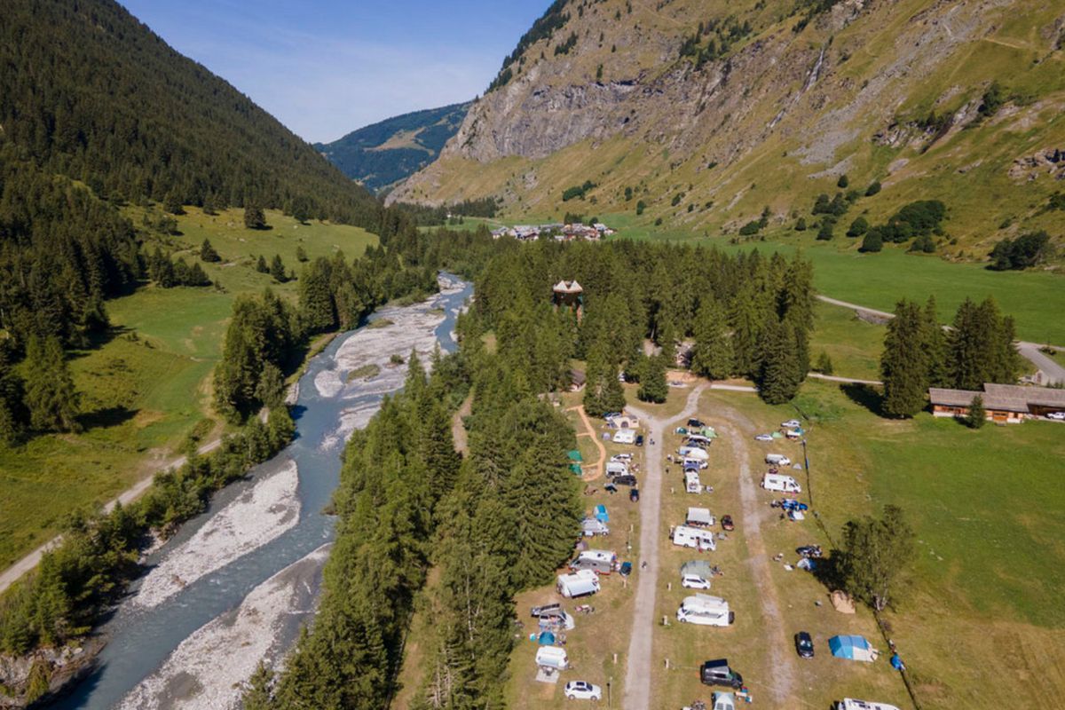 Camping de Champagny en Vanoise 