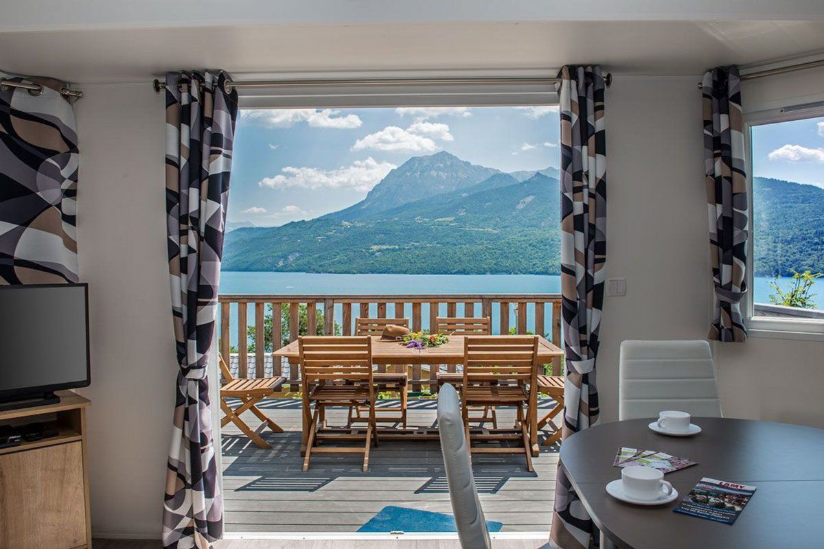 Appartement Gemütliches Chalet am Ufer des Sees von Serre-Ponçon