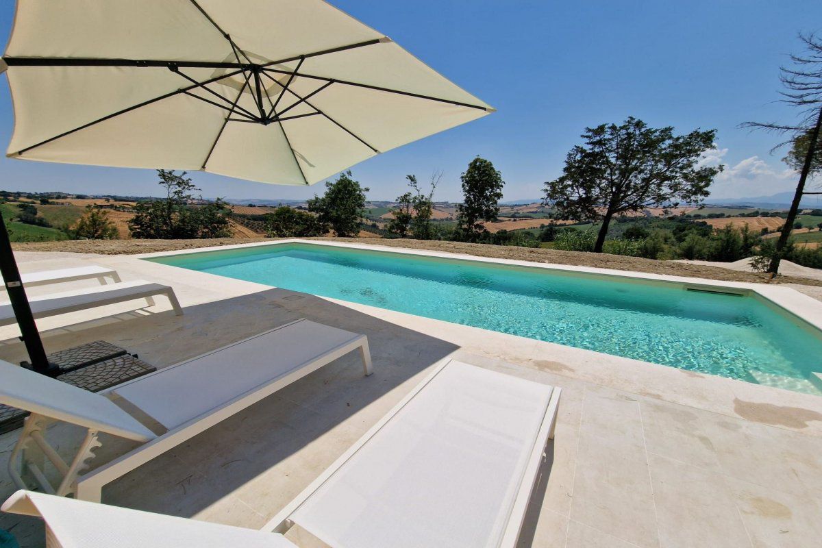 Appartement Haus mit Terrasse mit Aussicht und Gemeinschaftspool