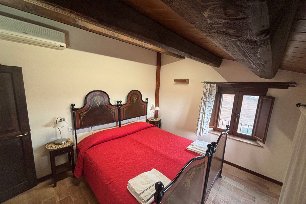 Appartement Rote Wohnung Bauernhaus