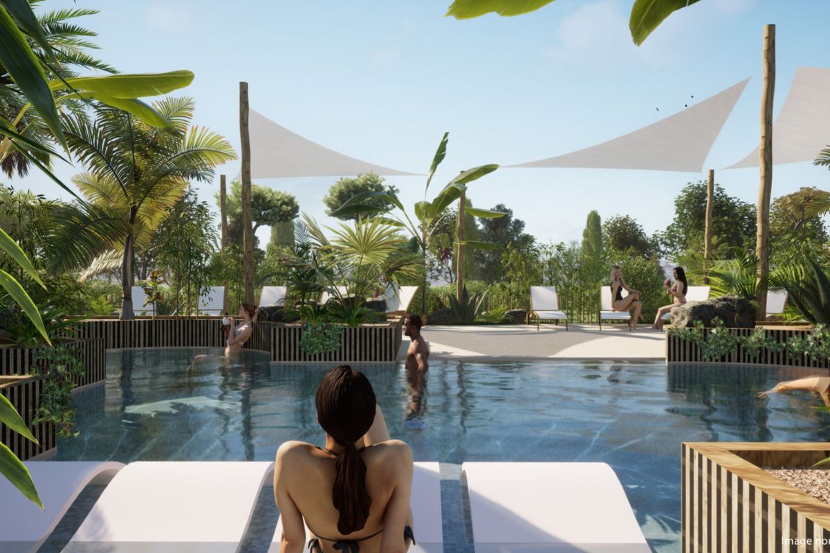 Camping Bahamas Beach