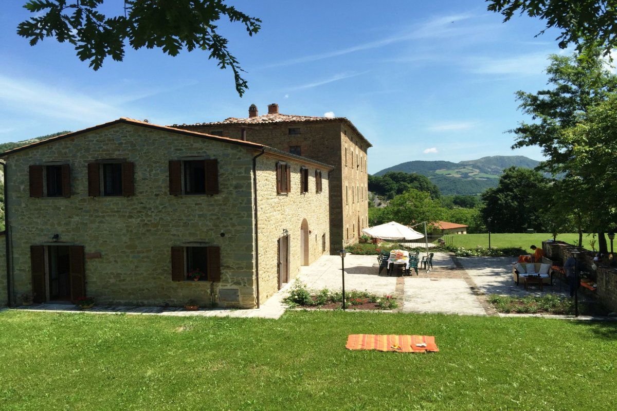 Appartement Wohnung in Apecchio mit Privatparkplatz