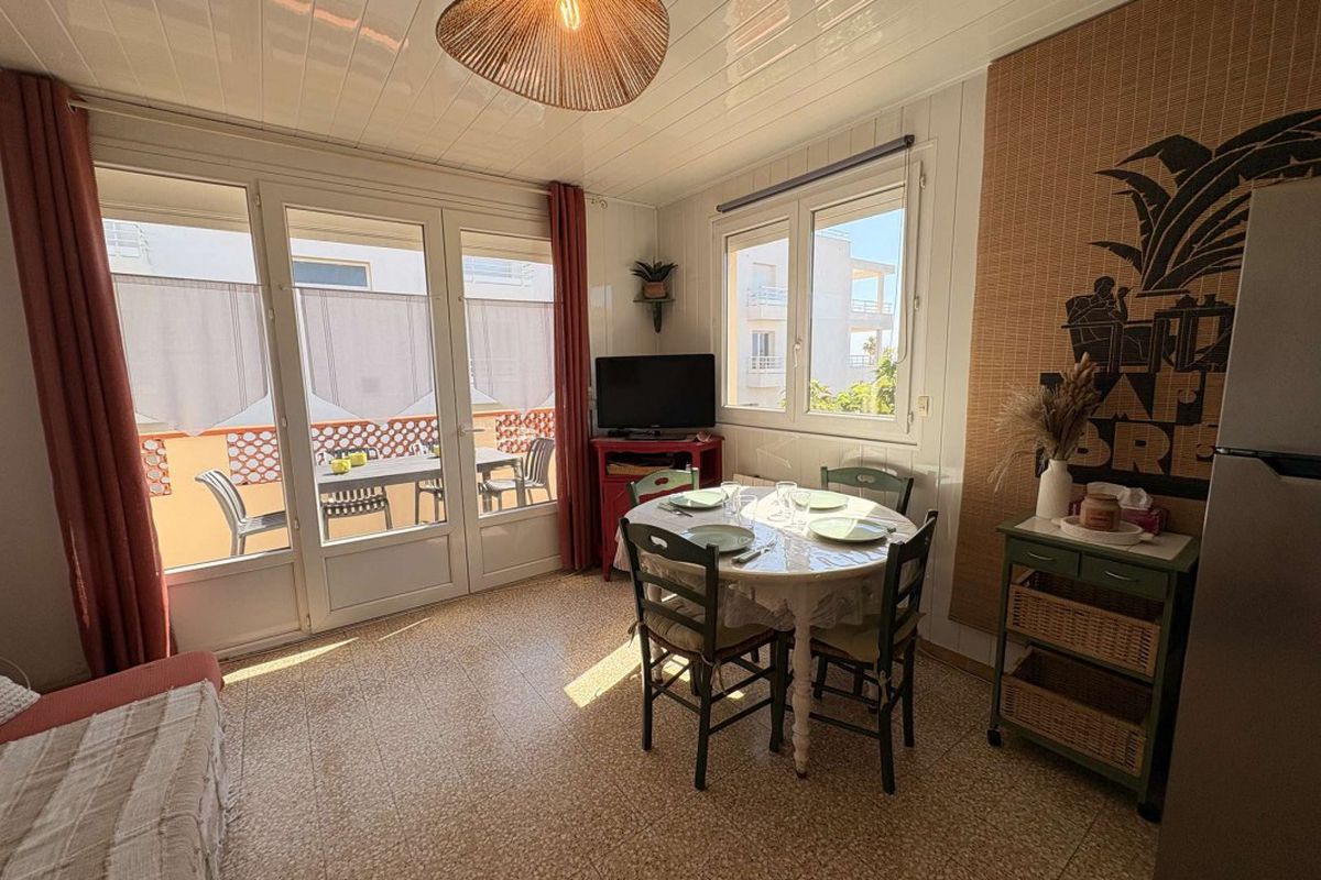 Appartement 2 pièces, 4 couchages, Narbonne Plage