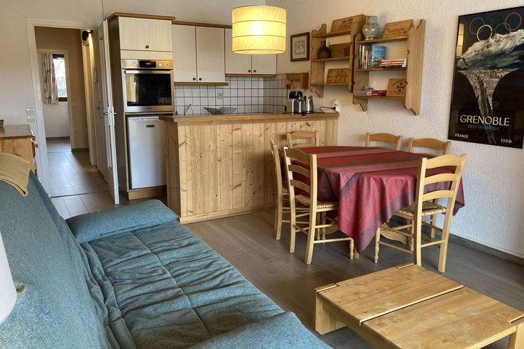 2 pièces pour 6 personnes de 52m², centre station - Alpe d'Huez - Athos