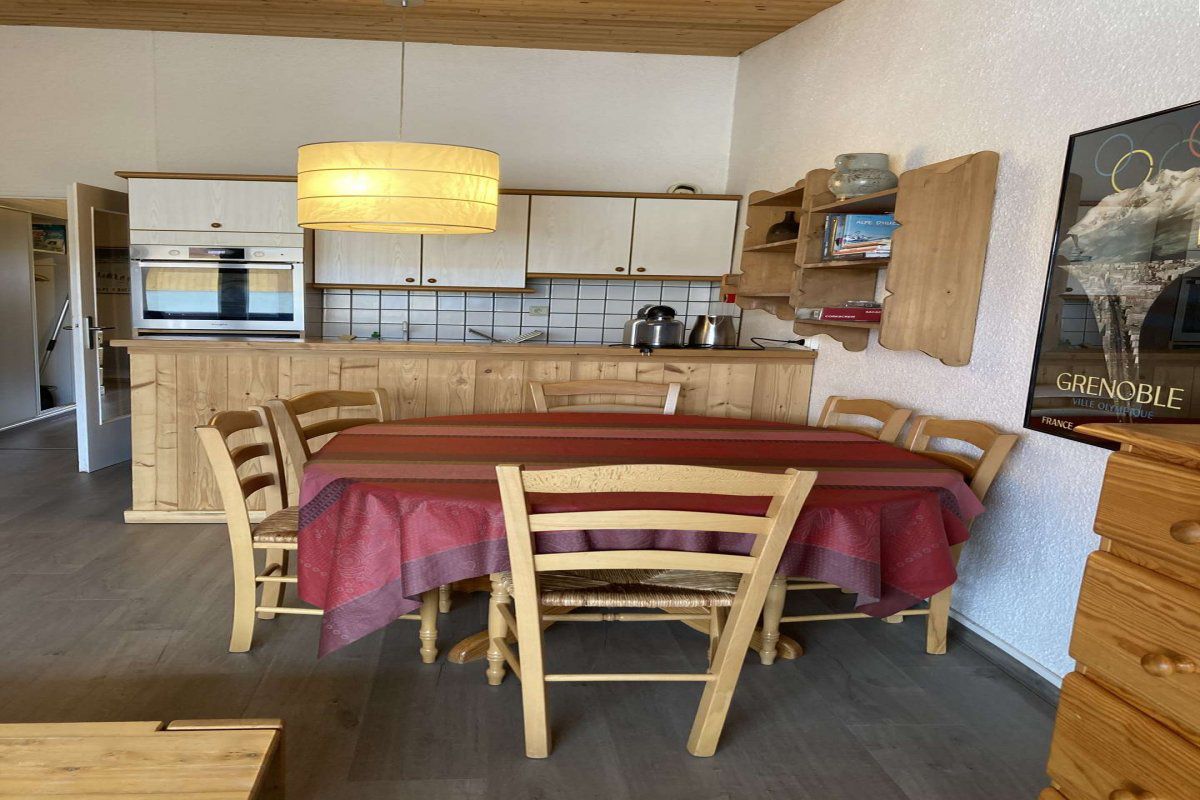 2 pièces pour 6 personnes de 52m², centre station - Alpe d'Huez - Athos