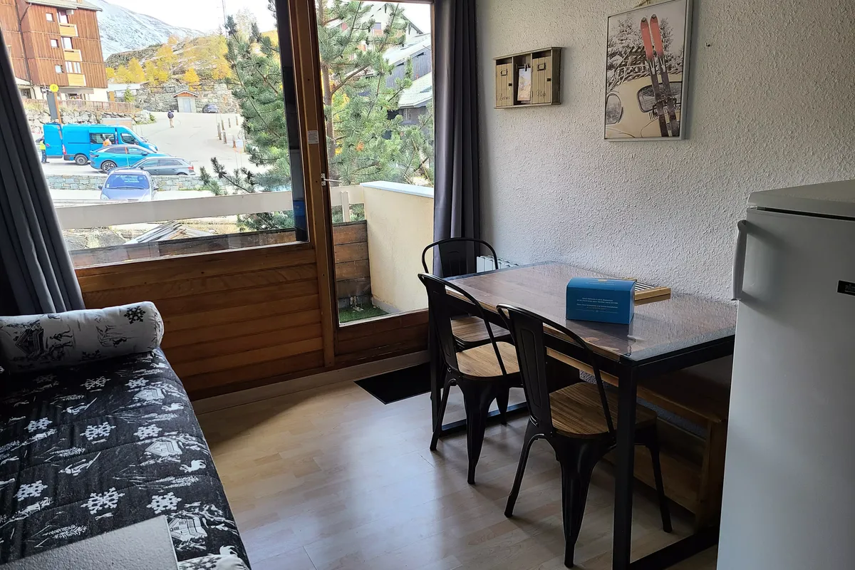 Studio 4 personnes (2 adultes et 2 enfants) - Confort