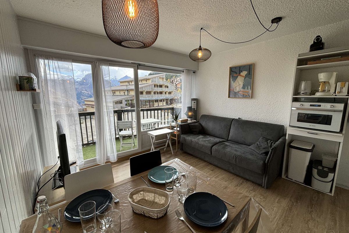 Appartement studio  cabine 4 couchages au pied des pistes - Auris en Oisans  - Martagons a