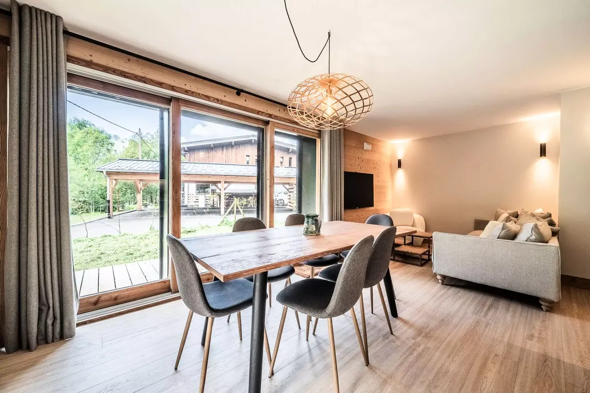 CHALET PASCAL A02 : Splendide T4 neuf avec jardin privatif et jacuzzi