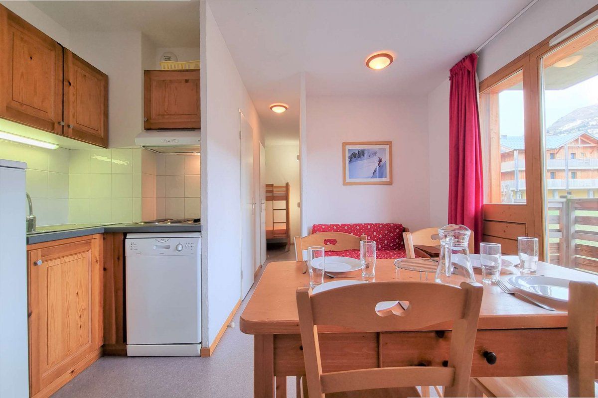 2 pièces Coin nuit - 4 personnes - SuperDevoluy - Toits du devoluy f