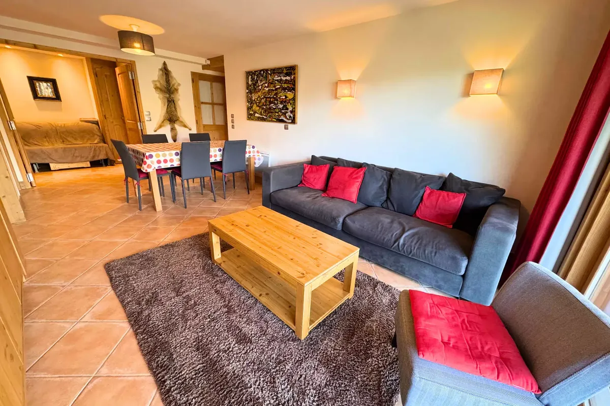 Pied des pistes à St Martin de Belleville