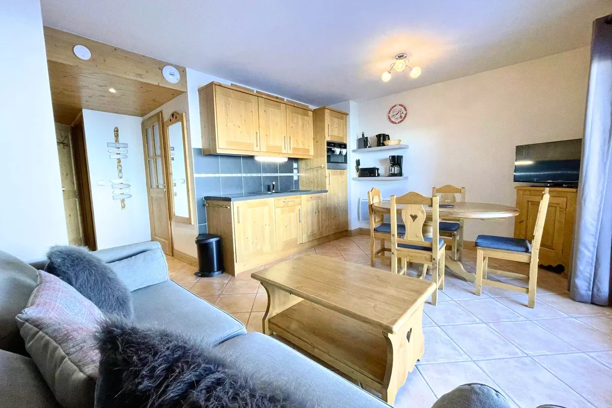 Appartement 4 personnes situé en bord de piste St Martin de Belleville