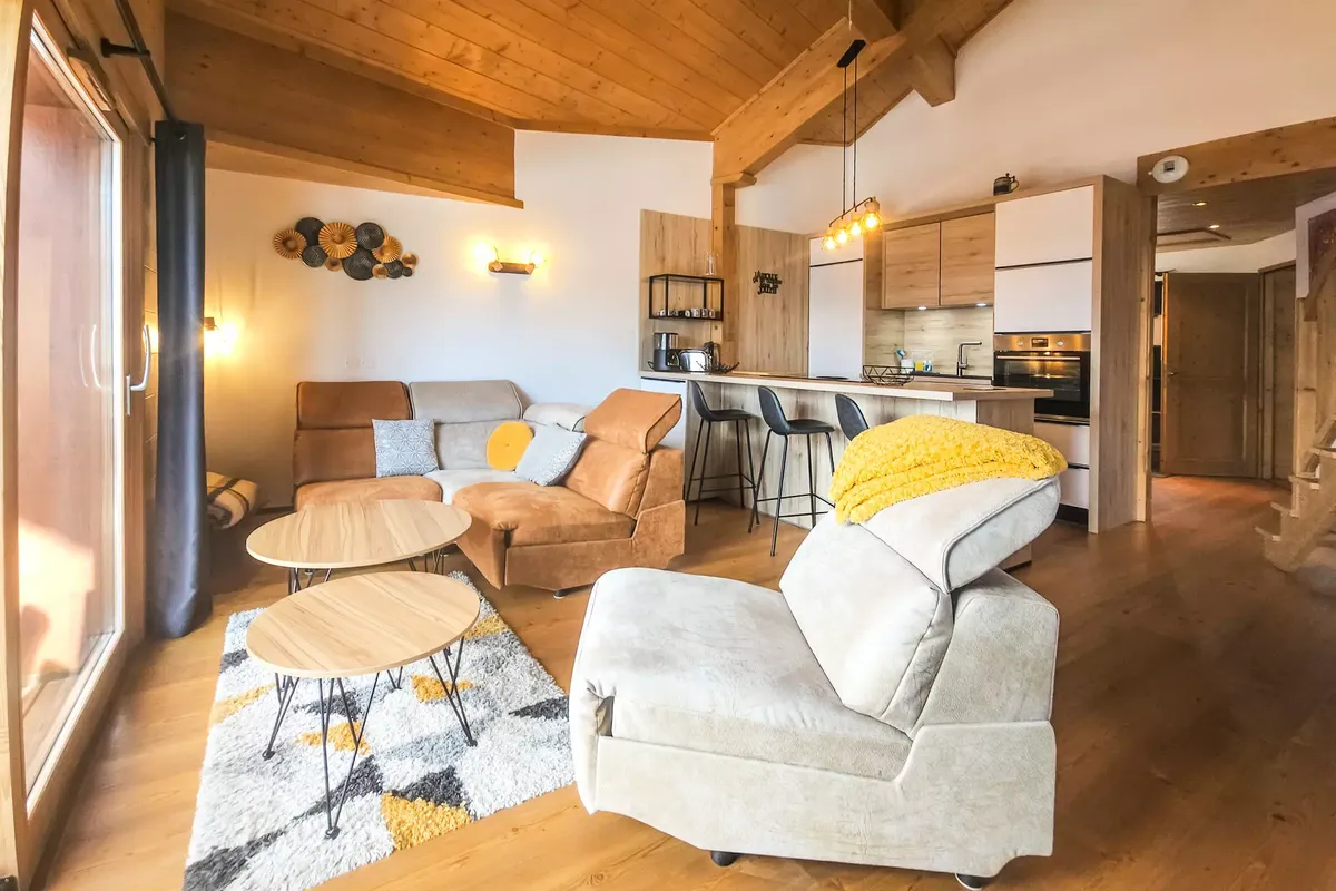 Appartement 6 personnes situé en bord de piste St Martin de Belleville