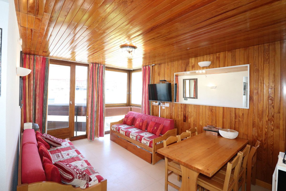 Appartement confortable·Départ et retour ski aux pieds·Balcon - Roches rouges b