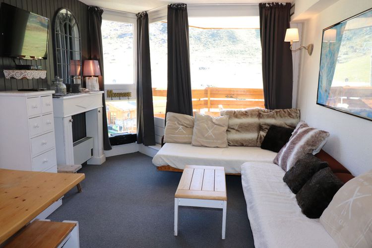 Studio lumineux·Skis aux pieds·Balcon