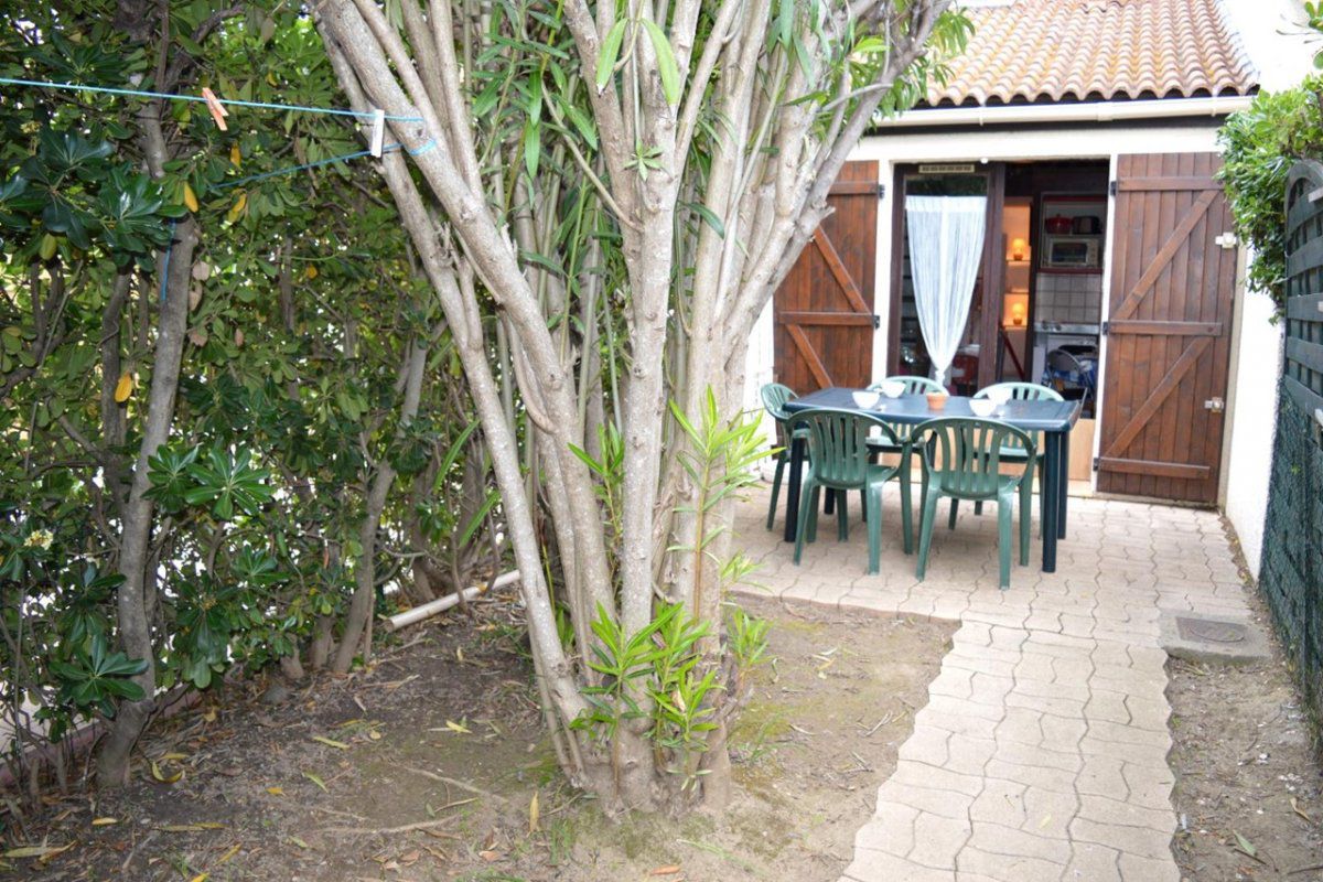 Mais Studio cabine mezzanine 4 couchages ARGELES SUR MER - Bois de jade