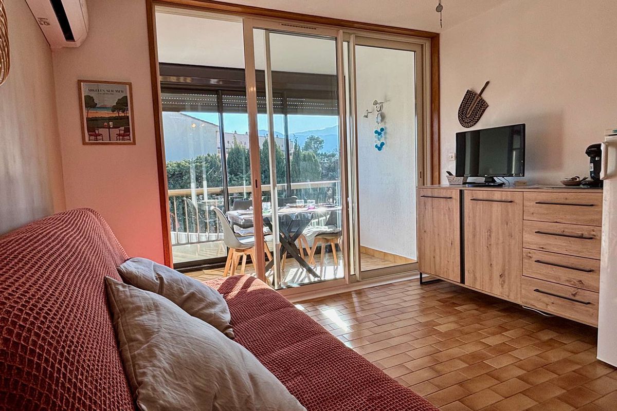 Appartement Studio cabine 4 couchages ARGELES SUR MER AR030-053 - Soleillades