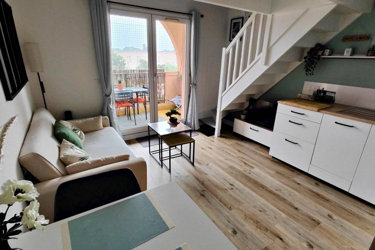 Sublime T2 Mezzanine climatisé entièrement rénové - Argeles-sur-Mer - Le central beach