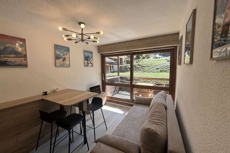 Studio cabine fermée 4 couchages au pied des pistes - Auris en Oisans - Bois gentil b