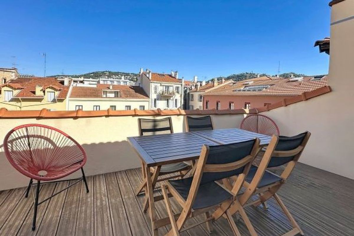 Appartement Penthouse 1 bedroom rue d'Antibes 214
